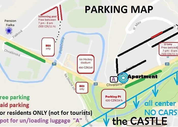 Διαμέρισμα Castle View-bus Station, Parking, Center Český Krumlov